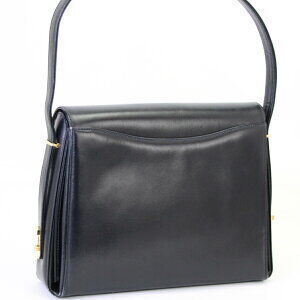 Gucci bag logo interlocking shoulder GG black leather